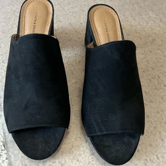 14 & Union Hayzel Block Heel Mule - Picture 5 of 8